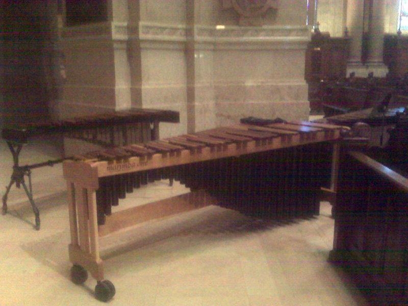 My Marimba One at the St. Paul Cathedral